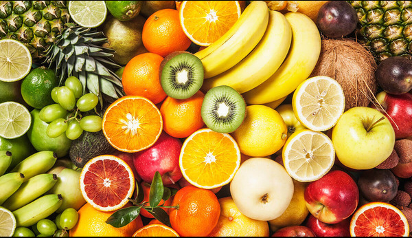 Fresh fruits and vegetables